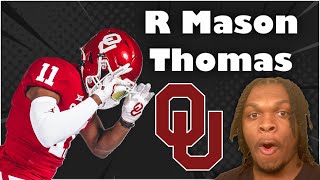 R Mason Thomas Highlights Reaction Oklahoma Football Commit [upl. by Seroled]