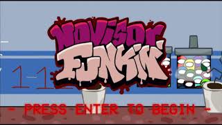 Friday Night Funkin NoVisor Funkin V35 FNF Mod [upl. by Tcideneb]