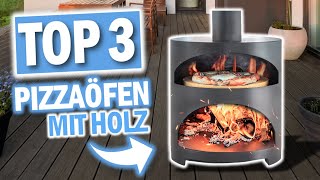 Die besten HOLZ PIZZAÖFEN 2024  Top 3 Pizzaöfen mit Holz [upl. by Redna]