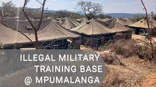 95 Libyans Arrested For illegal Military Camp At MPUMALANGA South Africa [upl. by Hardden925]