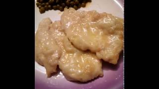 SCALOPPINE DI POLLO AL VINO BIANCO [upl. by Anoved]