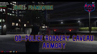 Qbus Qbus Police robbery  FiveM  Qbus policer robbery caveau [upl. by Eniowtna]