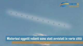 Avvistamenti UFO in tutta Italia cosa sta succedendo [upl. by Ahswat]