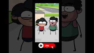 Back to school days comedy animation funny telugu shorts trending ytshorts [upl. by Meredithe]