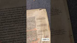 Decretum Gratiani MS Fragment 1180 CE [upl. by Karlene]