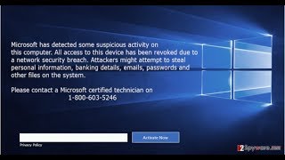 HOW TO REMOVE MICROSOFT ANNOYING FAKE POP UPS [upl. by Macario]