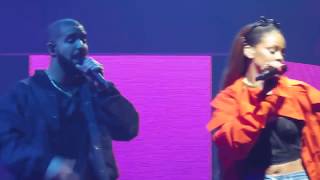 Drake amp Rihanna Perform at OVO Fest 2016 [upl. by Shelah]