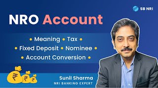 NRO Account in Hindi  Interest Rates  SB NRI Bank [upl. by Naam]