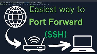 Easiest way to Port Forward SSH [upl. by Nnyllaf]