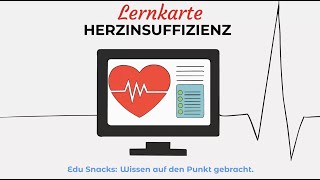 DAS solltest du WISSEN Herzinsuffizienz  Formen Symptome amp Verlauf [upl. by Tirzah901]