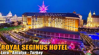 Royal Seginus Hotel Lara Kundu Antalya Turkey [upl. by Lucita]