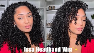 Headband Wig Curly Hair RoutineSuper Natural Looking amp Beginner Friendly ‼️ [upl. by Bhatt]