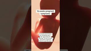 16 week pranacy symptoms subscribe pragnacylove ytreels youtubeshorts [upl. by Brost719]