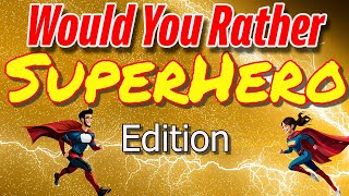 Would You Rather Ultimate Superhero Fitness Edition  Brain Break  Eye Spy Fitness [upl. by Pearse]