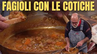 FAGIOLI CON LE COTICHE  Le ricette di Giorgione [upl. by Aehtla]