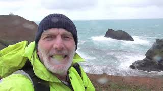 storm Ciaran 021123 Boscatle Trebarwith Strand Polzeath beach [upl. by Stets552]