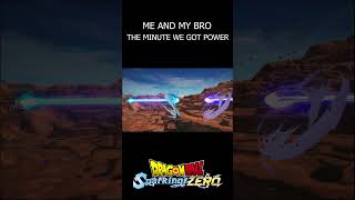 Me and Bro the Minute We Got Power  Gaming Monkey  Dragon Ball Sparking Zero dragonball shorts [upl. by Carbone959]