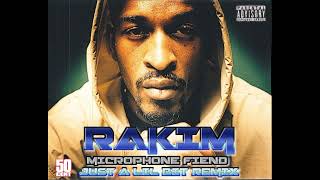 RAKIM  MICROPHONE FIEND JUST A LIL BIT  50 CENT REMIX rakim 50cent remix 2024 new rap [upl. by Gladys]