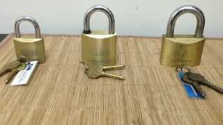 26 quotPULL KEYquot 5 pin Golden Mean Padlock DEMO [upl. by Drahser265]