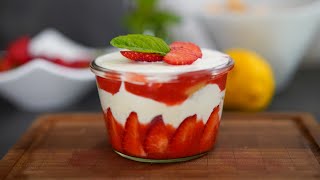 RECETTE LIVE  TIRAMISU AUX FRAISES FACILE [upl. by Rempe]