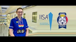 Newcastle nurse wins five medals at European Ice Swimming Championships [upl. by Batchelor]