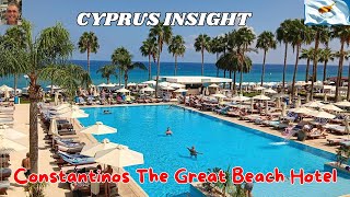 Constantinos The Great Beach Hotel Protaras Cyprus  Open All Year [upl. by Gaylor132]