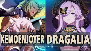 GBVSR🔥KemoEnjoyer Lowain Vs Dragalia Narmaya BButterfly🔥 High Level Gameplay [upl. by Accire]