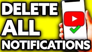 How To Delete All Notifications on Youtube ONLY Way [upl. by Agbogla]