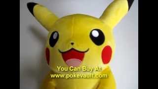 Japanese Pokemon Center 2012 Large 11 Size Pikachu Plush Toy [upl. by Spatz482]