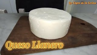 Queso llanero Venezolano ó queso fresco [upl. by Ydnamron]