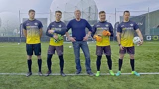 Oliver Kahn vs freekickerz ⚽ Ultimate Crossbar Challenge [upl. by Mikkanen]