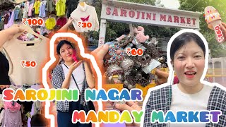 Sarojini Nagar Manday MarketSummer Collection🛍️ [upl. by Bedelia]