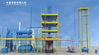 Advanced Waste Oil to Diesel Distillation Plant for Sale [upl. by Conant991]