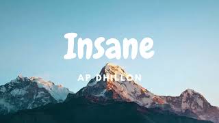 AP Dhillon  Insane [upl. by Osyth]