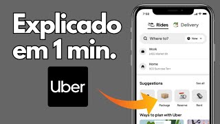 Como usar o Uber Eats para pedir comida [upl. by Enoob]