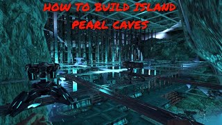 How to build island pearl cave ark [upl. by Isdnyl956]