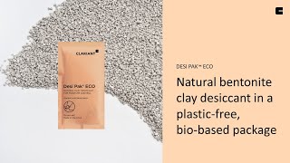 Desiccant Desi Pak ECO natural bentonite clay [upl. by Apostles]