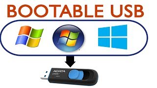 How to Create Bootable Pen drive  Windows 10 81 8 7 XP  ISO [upl. by Odraode]