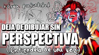 EL CONSEJO DEFINITIVO PARA DIBUJAR PERSPECTIVA Y PROFUNDIDAD [upl. by Nigle]