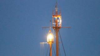 Nantucket Lightship LV112 foghorn [upl. by Sorgalim]