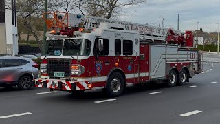 NRFD Ladder 12 responding [upl. by Madi]