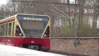 SBahn Berlin Züge der BR480 mit 6 Wagen in Hohen Neuendorf HD [upl. by Lika333]