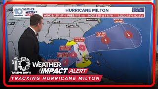 Hurricane Milton update  8 am Monday Oct 7 [upl. by Hait]