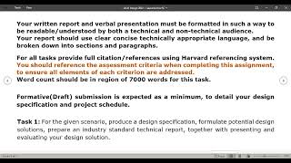 Btec HNC Engineering Unit1 Engineering Design [upl. by Loella]