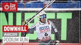 Kjetil Jansrud  Gold Medal  Mens Downhill  Are  FIS World Alpine Ski Championships [upl. by Nytsirc]