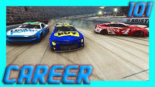 CRAZY STAGE END CAUSES MAJOR PLAYOFF CHAOS  NASCAR Heat 5 2023 Mod Career Season 3 Race 29 [upl. by Airotcivairam631]