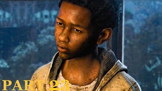 THE LAST OF US Sam Remastered Gameplay Walkthrough Part 23 PS4 PS5 [upl. by Esiuolyram]