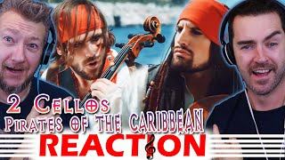 2CELLOS Reaction  Pirates Of The Caribbean [upl. by Adnohser72]