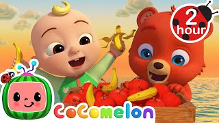 Apples and Bananas  More CoComelon Animal Time  2 Hour CoComelon Nursery Rhymes [upl. by Ativahs]