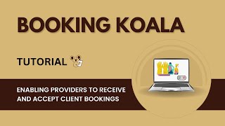 BookingKoala Let Cleaners Receive and Accept Client Bookings Tutorial [upl. by Ahseat]